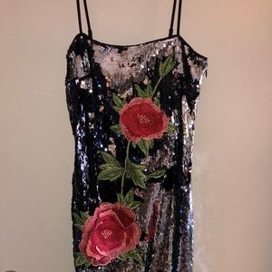Sparkle mini dress